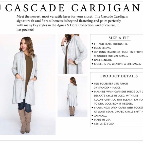 Agnes & Dora Cascade long Cardigan boho - Picture 10 of 10